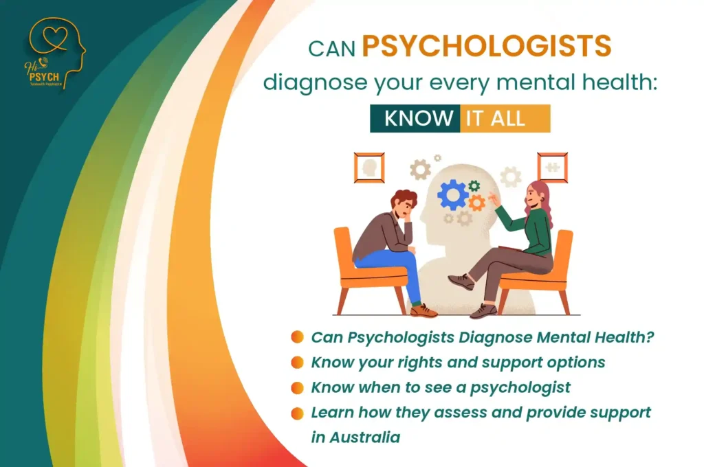 can a psychologists diagnose